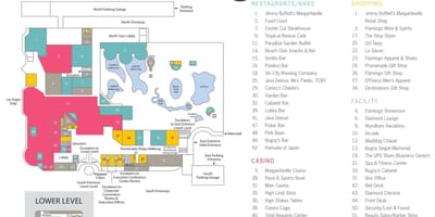 Harta Flamingo Las Vegas