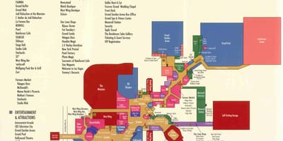 Harta MGM grand Las Vegas